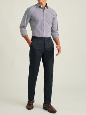 Bonobos Slim Weekday Warrior Dress Pants in Dark Gray 34W/36L TALL